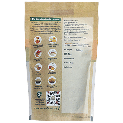 CONSCIOUS GARCINIA INDICA KOKUM NATURAL 200 GM - SuperMarcheStore