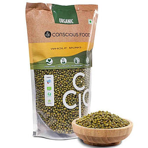 CONSCIOUS MOONG WHOLE 500G - SuperMarcheStore