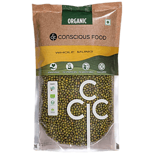 CONSCIOUS MOONG WHOLE 500G - SuperMarcheStore