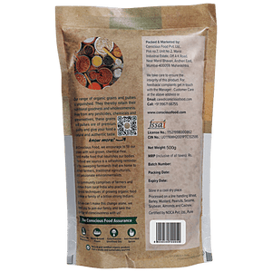 CONSCIUS FOOD ORGANIC GOLDEN SUGAR JAGGERY POWDER 500 GM - SuperMarcheStore