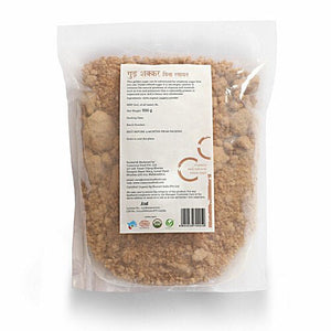 CONSCIUS FOOD ORGANIC GOLDEN SUGAR JAGGERY POWDER 500 GM - SuperMarcheStore