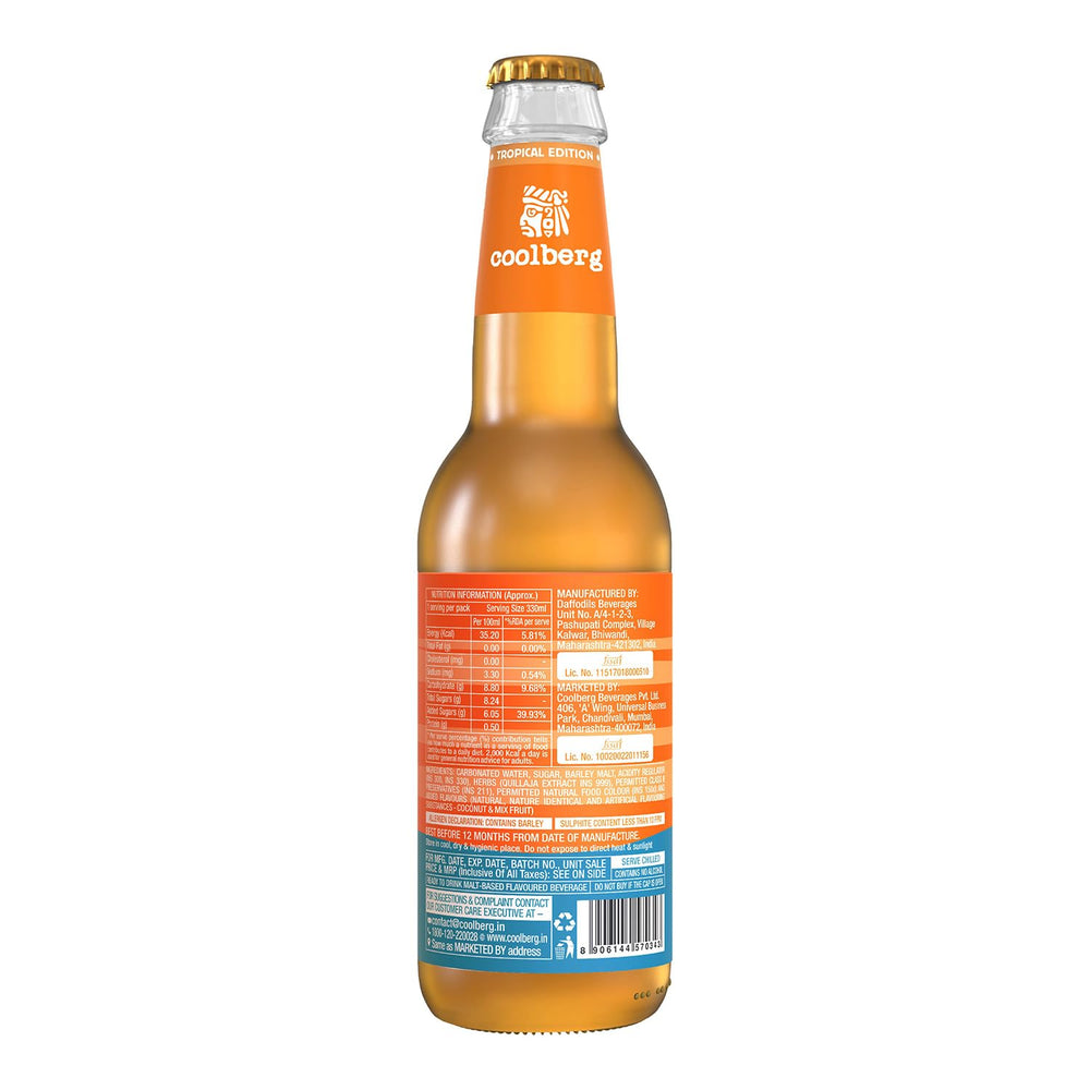 COOLBERG BAHAMAS NON ALCOHOLIC BEER - SuperMarcheStore