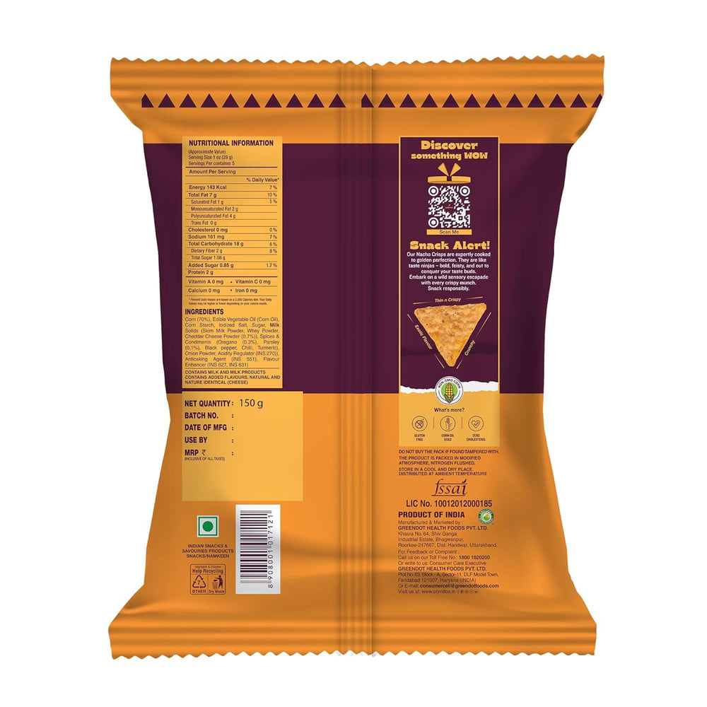 CORNITOS CHEESE & HERBS 150GM - SuperMarcheStore