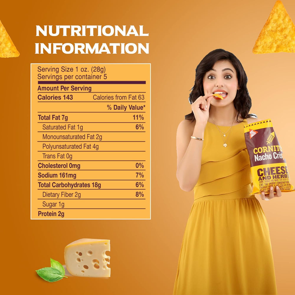 CORNITOS CHEESE & HERBS 60GM - SuperMarcheStore