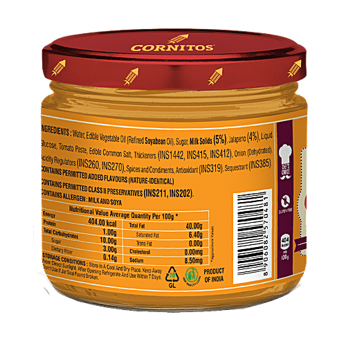 CORNITOS CHEESE JALAPENO 330gm - SuperMarcheStore