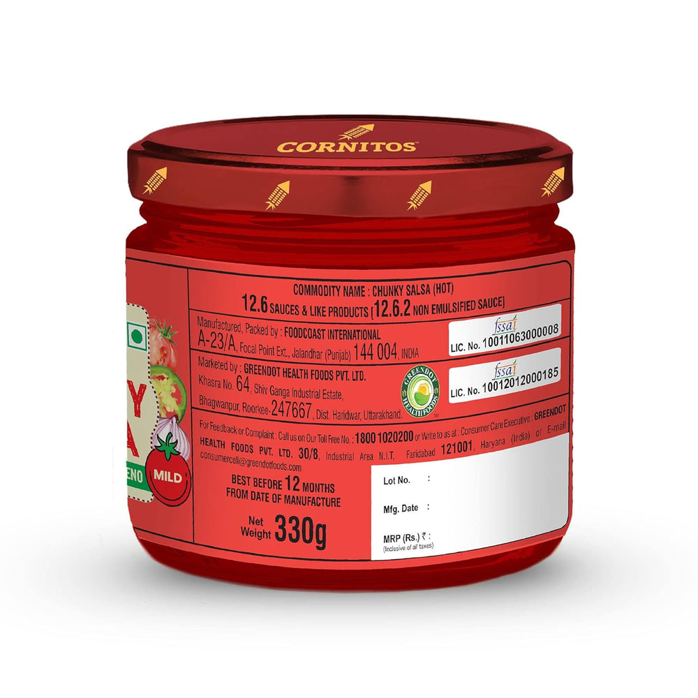 CORNITOS CHUNKY SALSA MILD 33gm - SuperMarcheStore