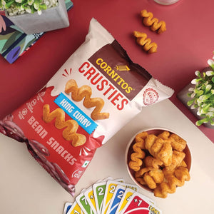 CORNITOS CRUSTIES KING CURRY BEAN SNACK 50 GM - SuperMarcheStore