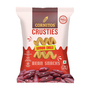 CORNITOS CRUSTIES LEMON CHILLI BEAN SNACKS 50 GM - SuperMarcheStore