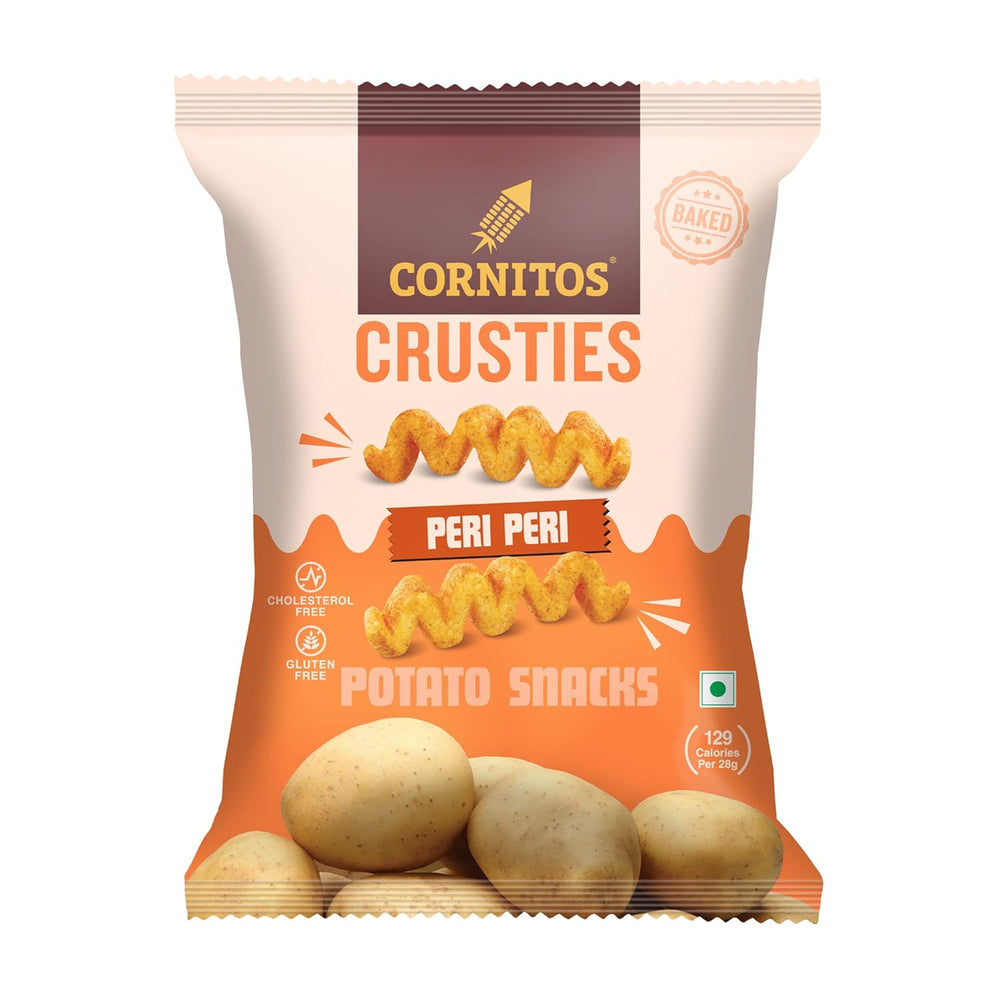 CORNITOS CRUSTIES PERI PERI POTATO SNACK 50 GM - SuperMarcheStore