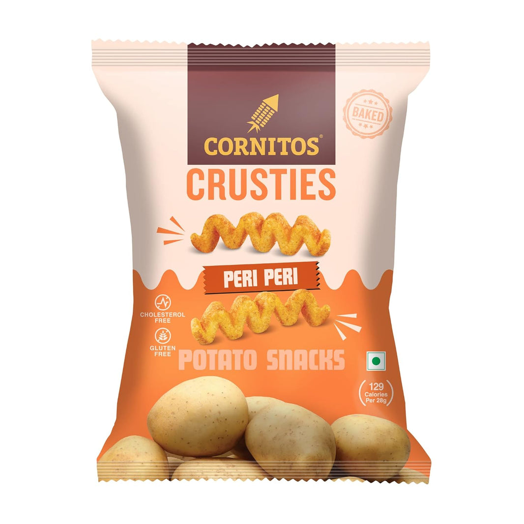 CORNITOS CRUSTIES PERI PERI POTATO SNACK 50 GM - SuperMarcheStore