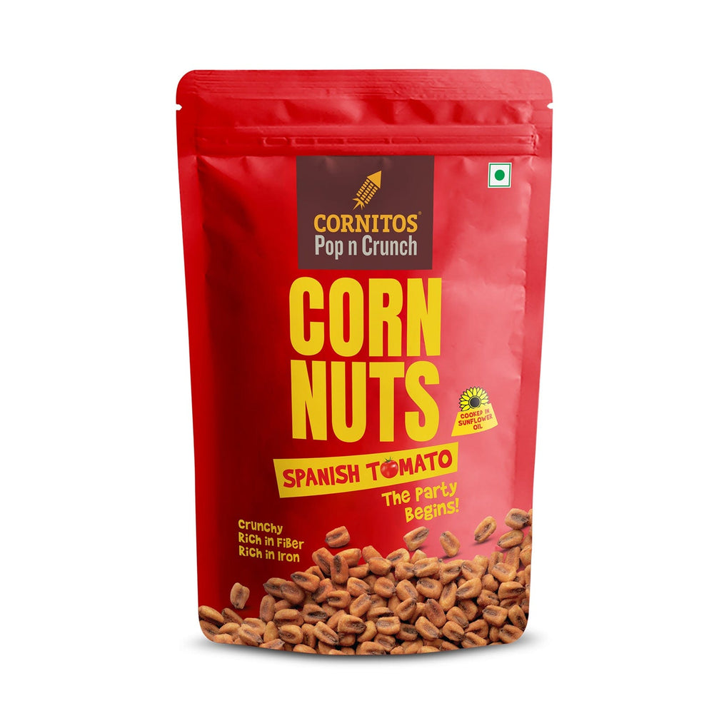 CORNITOS POP & CRUNCH CORNITOS NUTS SPANISH TOMATO 150GM - SuperMarcheStore