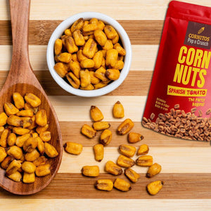 CORNITOS POP & CRUNCH CORNITOS NUTS SPANISH TOMATO 150GM - SuperMarcheStore