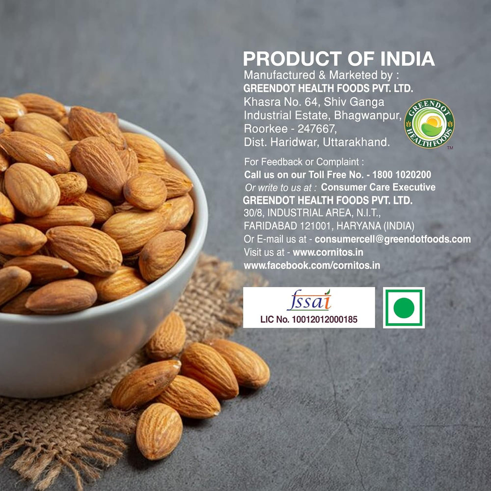 CORNITOS POP & CRUNCH ROASTED ALMOND LIGHTLY SALTED 200GM - SuperMarcheStore