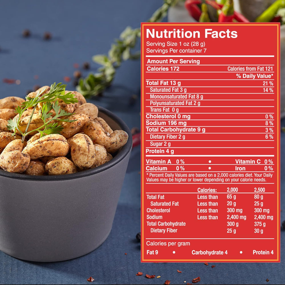 CORNITOS POP & CRUNCH ROASTED CASHEW CRACK PEPPER 200GM - SuperMarcheStore