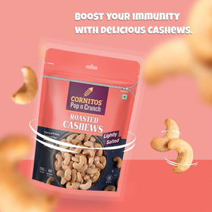 CORNITOS POP & CRUNCH ROASTED CASHEW SALTED 200GM - SuperMarcheStore