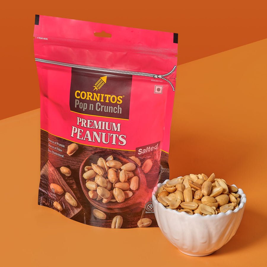 CORNITOS POP & CRUNCH SALTED PEANUTS 150GM - SuperMarcheStore