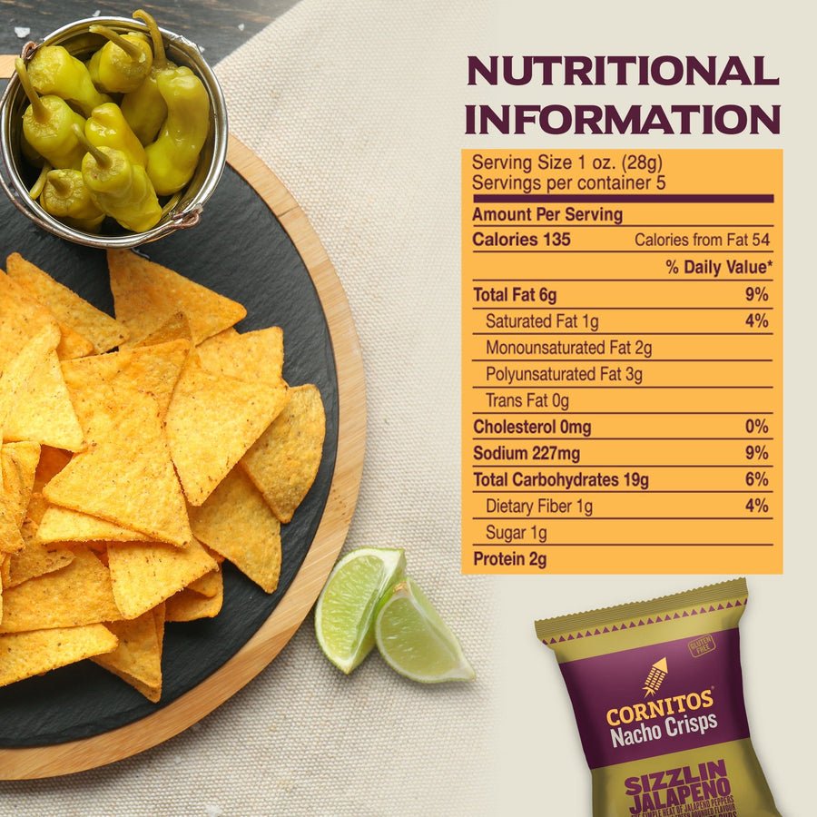 CORNITOS SIZZLING JALAPENO 150GM - SuperMarcheStore