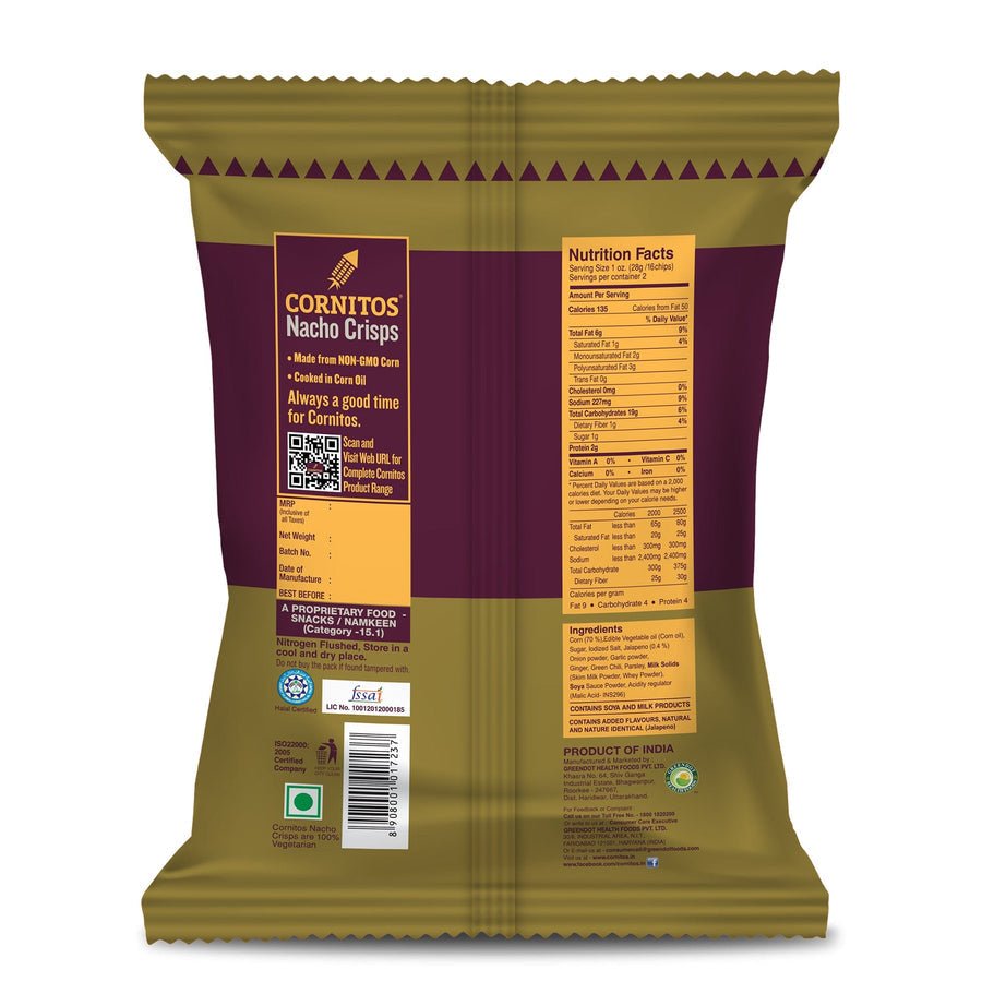 CORNITOS SIZZLING JALAPENO 60gm - SuperMarcheStore