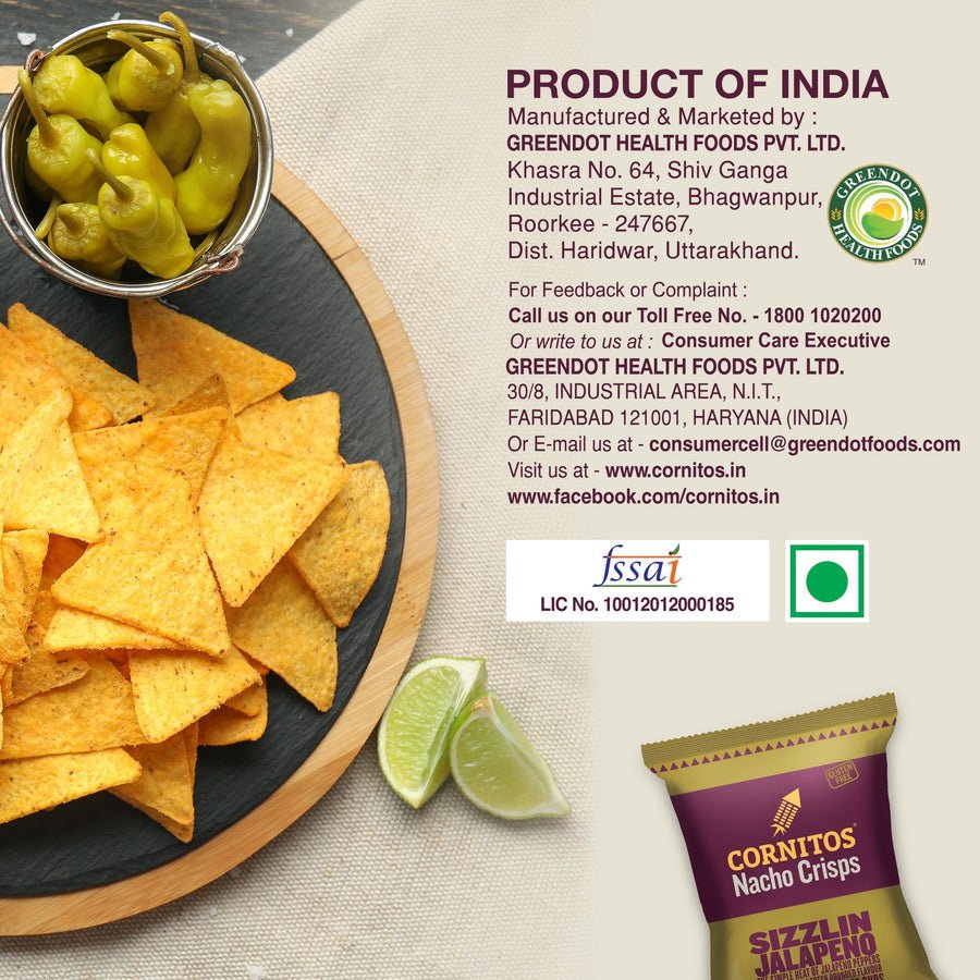 CORNITOS SIZZLING JALAPENO 60gm - SuperMarcheStore