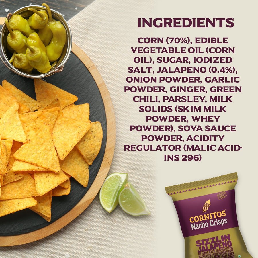 CORNITOS SIZZLING JALAPENO 60gm - SuperMarcheStore