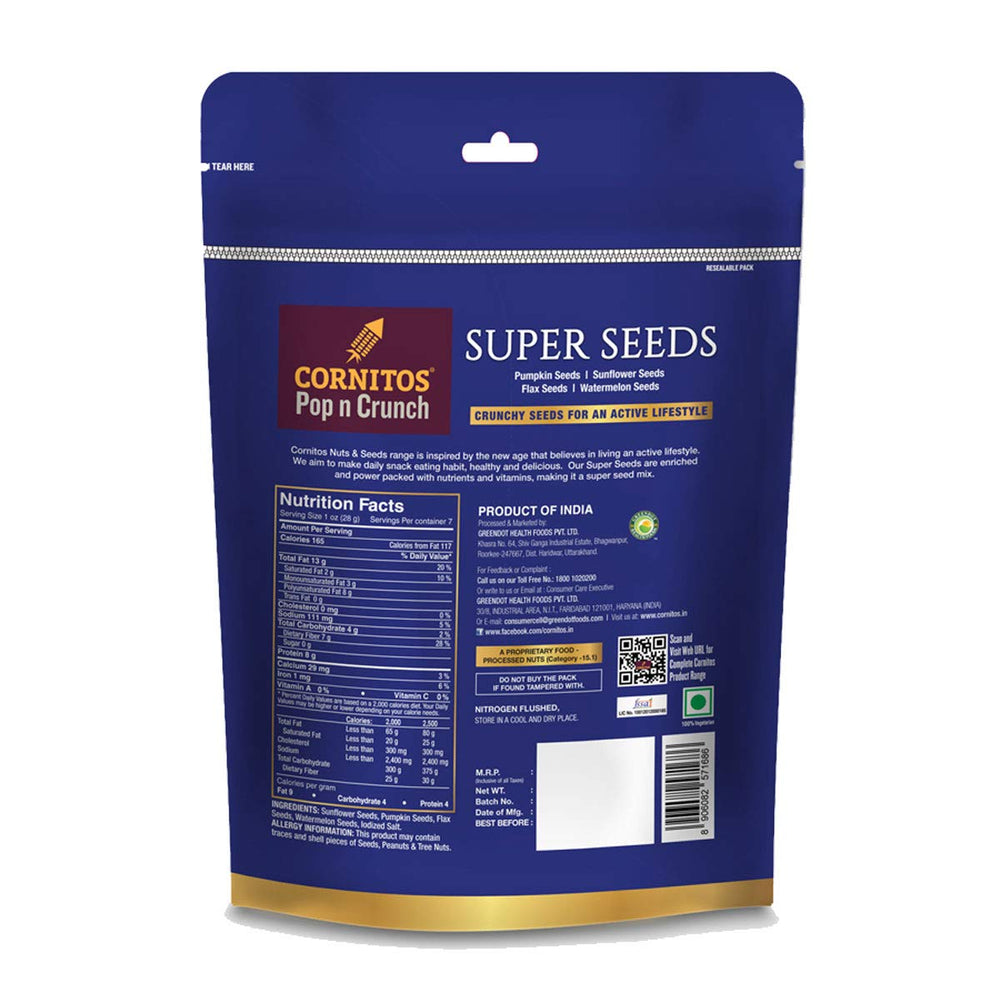 CORNITOS SUPER SEEDS 200GM - SuperMarcheStore