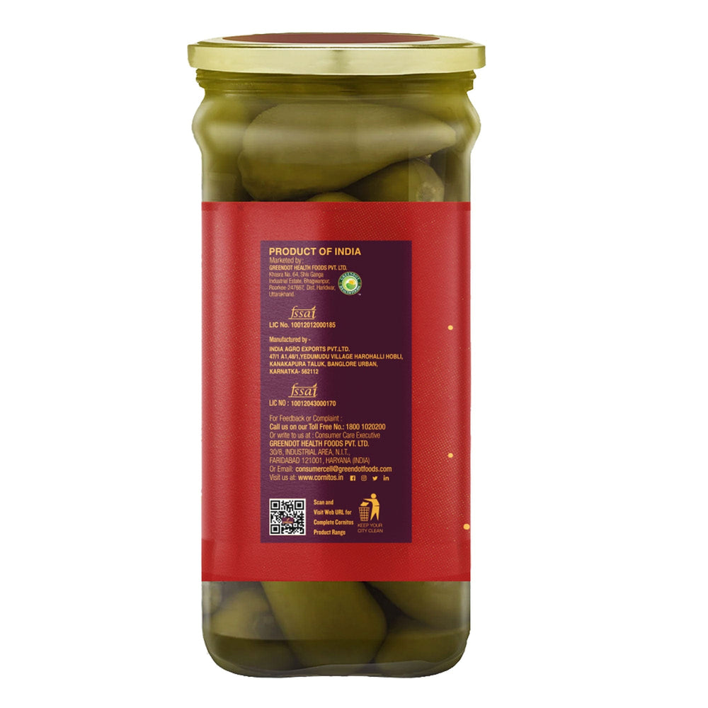 CORNITOS WHOLE JALAPENO PEPPERS 375ML - SuperMarcheStore