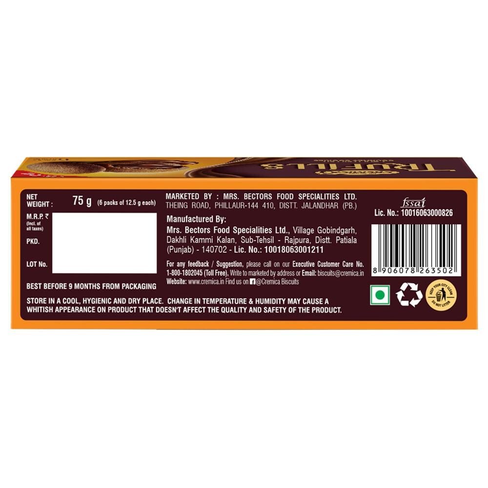 CREAMICA TRUFILLS CHOCO BISCUITS - SuperMarcheStore