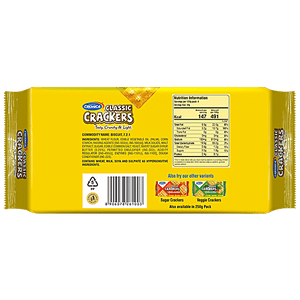 CREMIA CLASSIC CRACKERS 120G - SuperMarcheStore