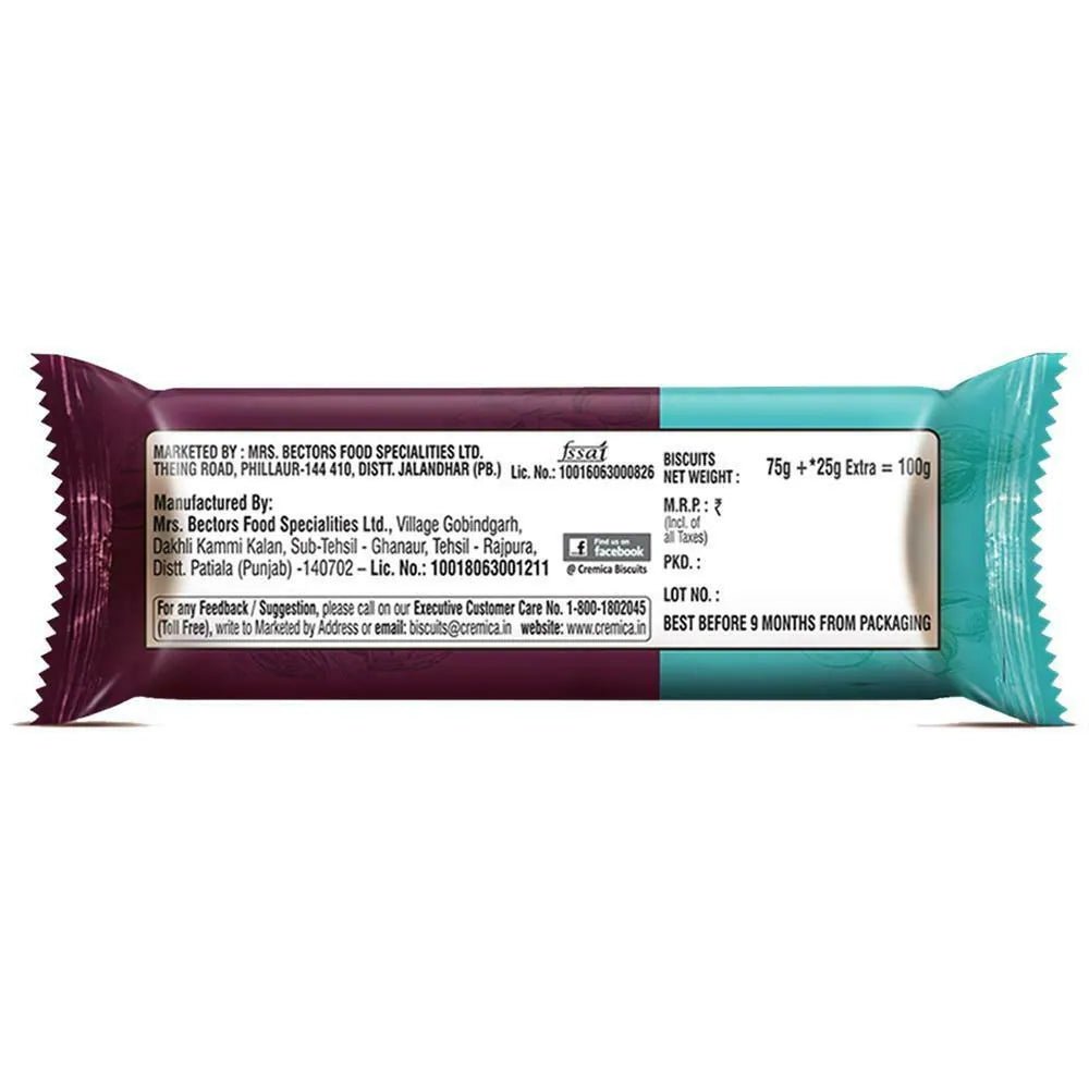 CREMIA PISTA ALMOND COOKIES 75G - SuperMarcheStore