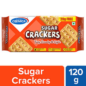 CREMIA SUGAR CRACKERS 120G - SuperMarcheStore