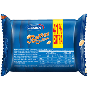 CREMICA BUTTER FLAVOURED SANDWICH BISCUITS - SuperMarcheStore