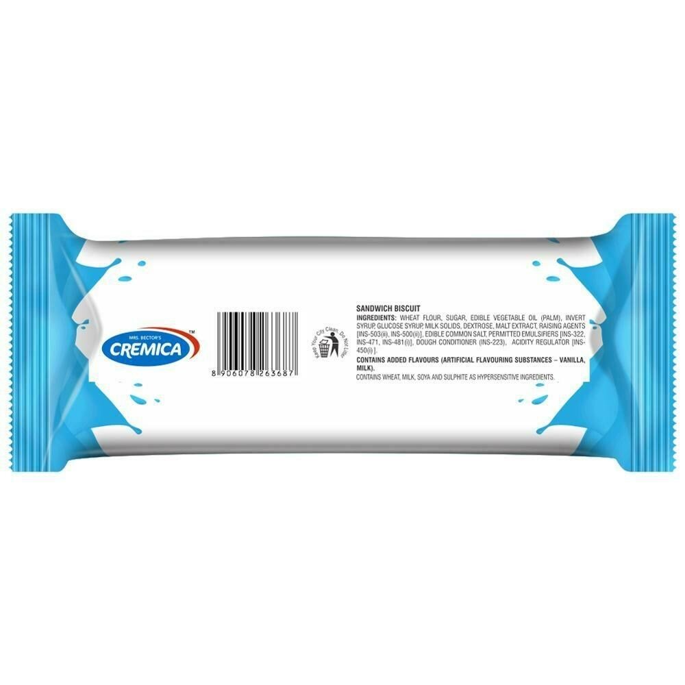 CREMICA PRM VANILLA CREME BISCUITS 100 GM - SuperMarcheStore