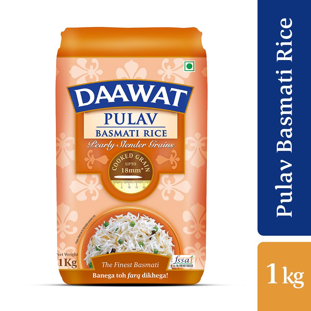 DAAWAT BASMATI RICE PULAV 1KG - SuperMarcheStore