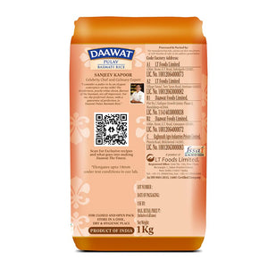 DAAWAT BASMATI RICE PULAV 1KG - SuperMarcheStore