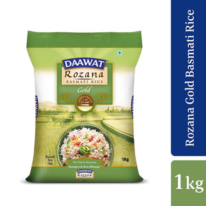 DAAWAT BASMATI RICE ROZANA GOLD 1KG - SuperMarcheStore