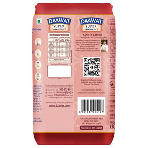 DAAWAT BASMATI RICE SUPER 1KG - SuperMarcheStore