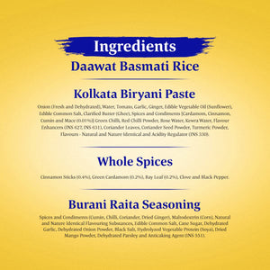 DAAWAT BIRYANI KIT KOLKATA AUTHENTIC RECIPE 334 GM - SuperMarcheStore