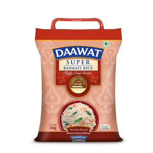 DAAWAT SUPER BASMATI RICE 5+1KG - SuperMarcheStore
