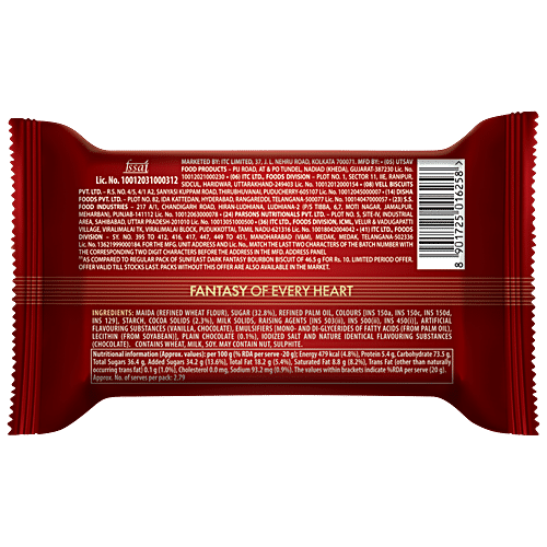 DARK FANTASY BOURBON 70 GM - SuperMarcheStore