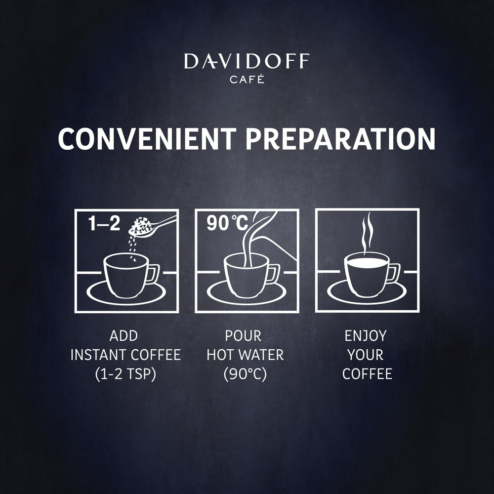 DAVIDOFF CREMA INTENSE COFFEE 90 GM - SuperMarcheStore
