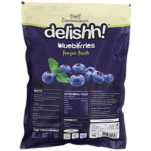 DELISHH FROZEN BLUEBERRIES 1KG - SuperMarcheStore