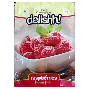 DELISHH FROZEN RASPBERRIES 1KG - SuperMarcheStore