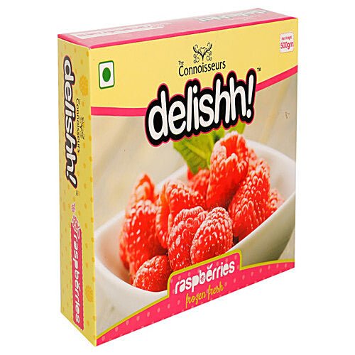 DELISHH FROZEN RASPBERRIES 500G - SuperMarcheStore