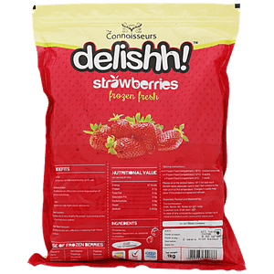 DELISHH FROZEN STRAWBERRIES 1KG - SuperMarcheStore