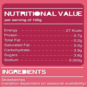 DELISHH FROZEN STRAWBERRY 500G - SuperMarcheStore