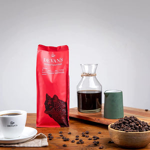 DEVANS ARABICA FRENCH ROATS BEANS 500 GM - SuperMarcheStore
