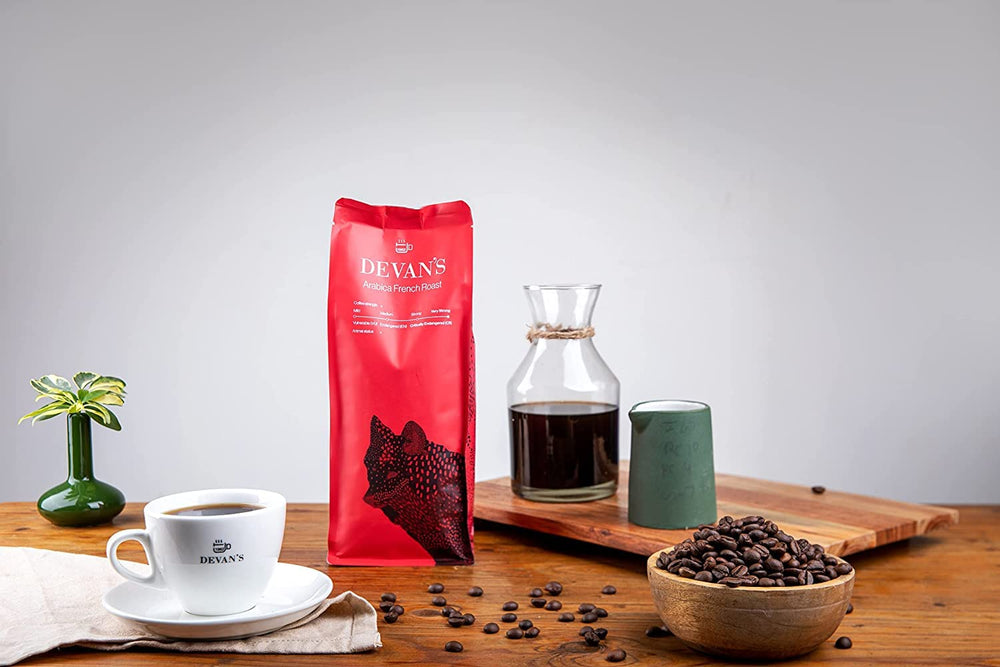 DEVANS ARABICA FRENCH ROATS BEANS 500 GM - SuperMarcheStore