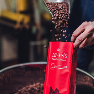 DEVANS ARABICA FRENCH ROATS BEANS 500 GM - SuperMarcheStore