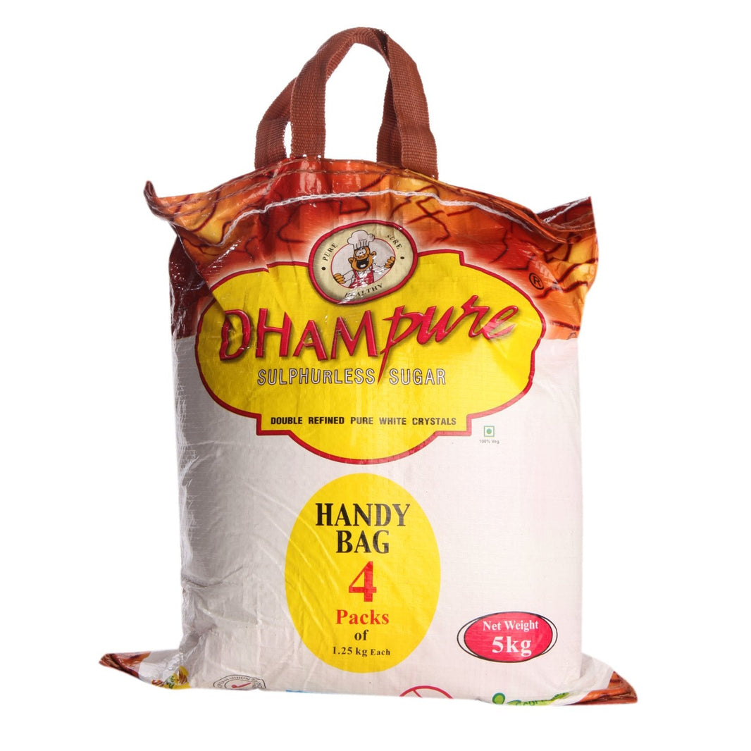DHAMPURE SUGAR 5 KG POLG BAG - SuperMarcheStore