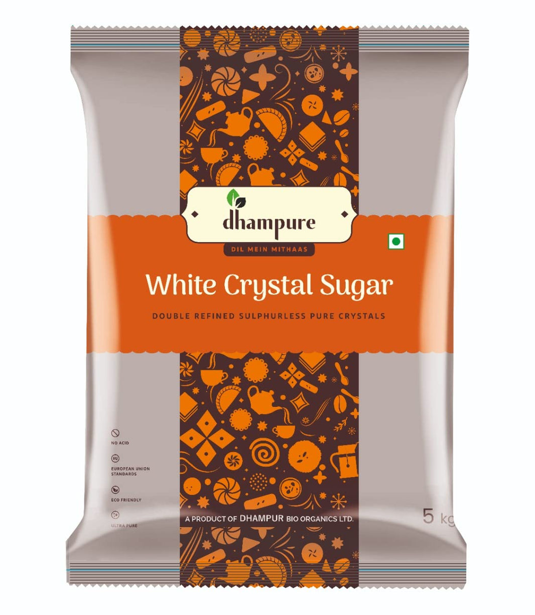 DHAMPURE WHITE CRYSTAL SUGAR 5 KG - SuperMarcheStore